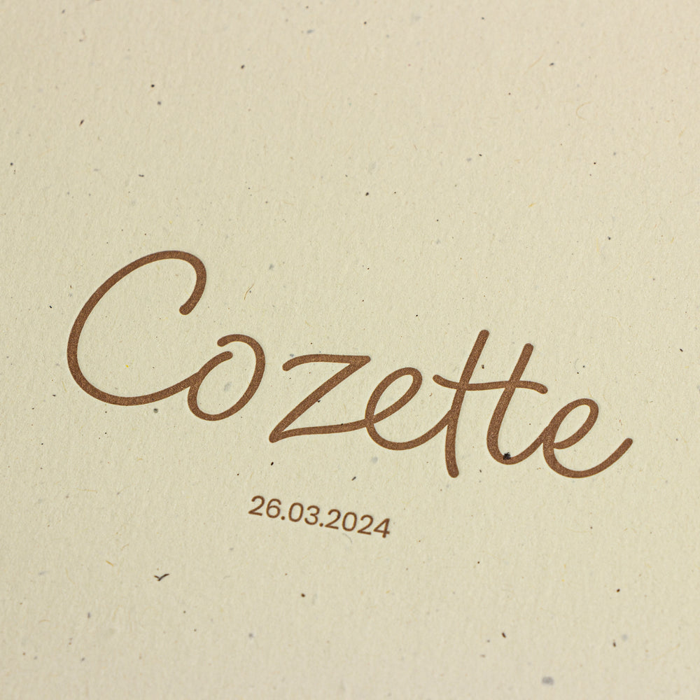 Geboortekaart Cozette