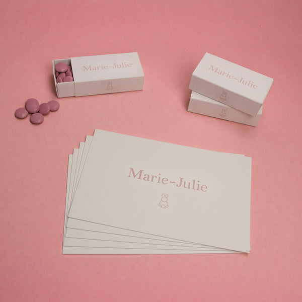 Geboortekaart Marie-Julie